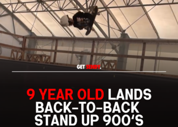 9 YEAR OLD LANDS BACK-TO-BACK STAND UP 900’s